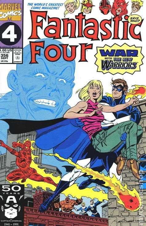 Ongoing series that marks the fantastic return of the fantastic four, after more then 3 years of not being published! Fantastic Four (1961 1st Series) 356 | Fantastic four ...
