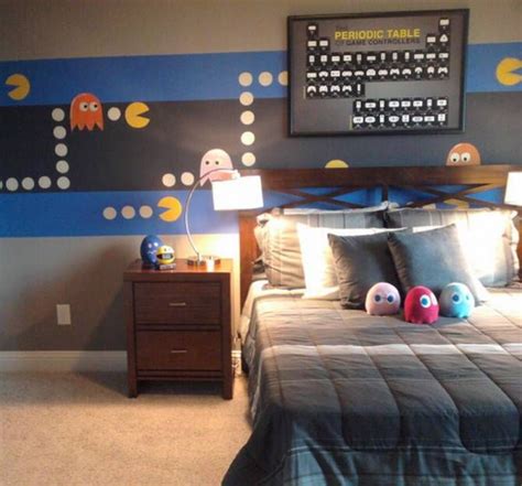 creating  video game themed room home decorating ideas bedroom