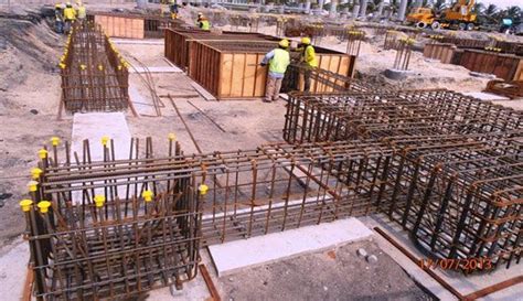 Pile Cap Foundation Concrete Slab Design Pile Cap Design Procedure Building Construction