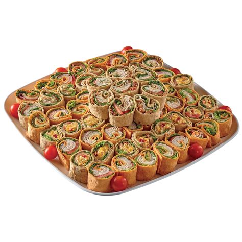 H-E-B Deli Large Party Tray - Hummus Wrap Sandwiches - Shop Standard