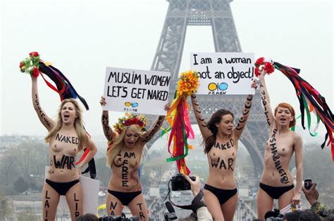 Analysis Why French Protesters Love To Get Naked To Make A Point