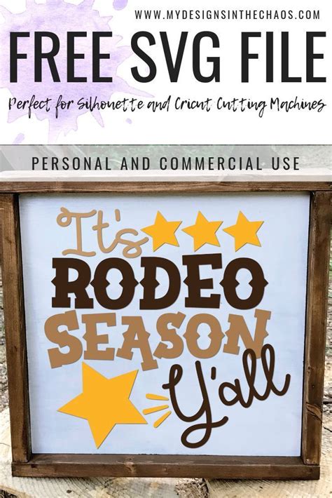 Download Free Rodeo SVG File for Silhouette or Cricut (With images) | Cricut, Svg, Fun prints