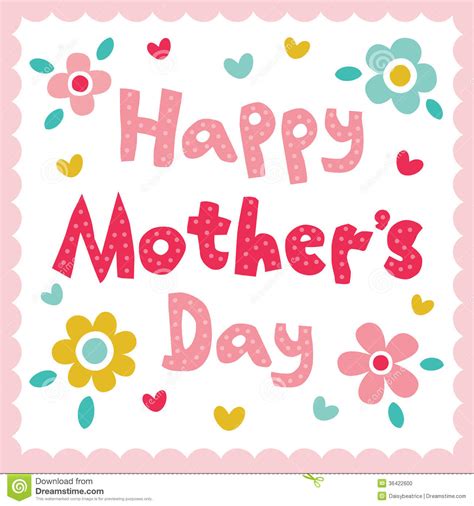 Happy funny mothers day greetings 2017 greeting cards for mom wishes messages facebook mother's day wonderful greetings for mom from daughter son to grandma. Happy Mothers Day card stock vector. Illustration of dots ...
