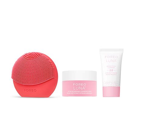 Beauty Bath And Body Bath And Body Set Foreo Luna Play Plus 2 Cleansing Balm And Microfoam