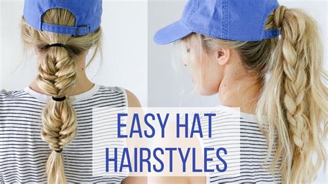 Cute Ways To Wear Your Hair With A Baseball Cap Baseball Wall