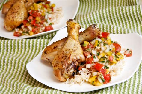 Baked Chicken Legs With Tomato Salad Chef Julie Yoon
