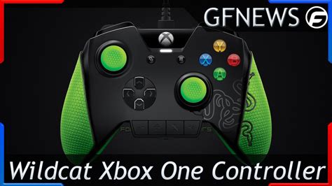 Razer Announced Wildcat Gaming Controller For Xbox One Youtube