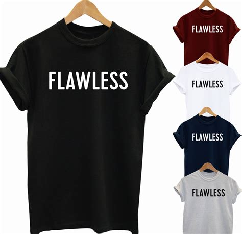 Details About Flawless Beyonce Celebrity Slogan T Party Blogger Unisex T Shirt Top Em 2020