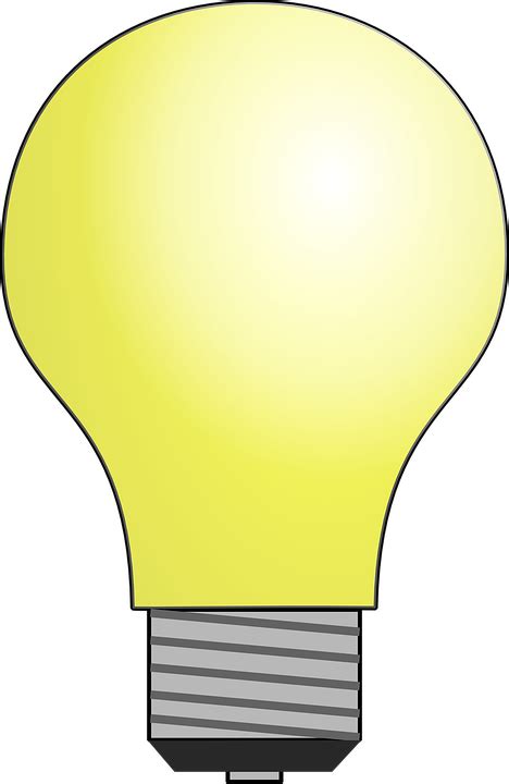 Light Bulb Electric · Free Vector Graphic On Pixabay