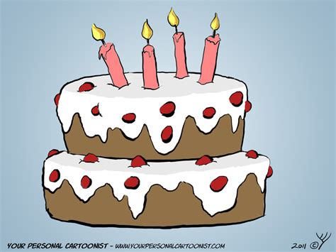 Birthday Cake Clip Art Your Personal Cartoonist