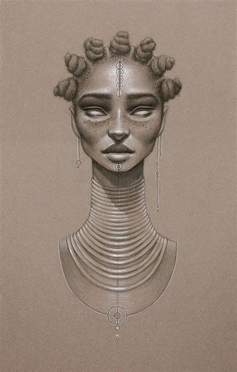 Sara Golish Moondust Series 2dots Afrocentric Art Female Art