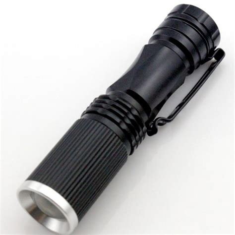 New Mini Flashlight 500 Lumens Q5 Led Torch Aa14500 Adjustable Zoom