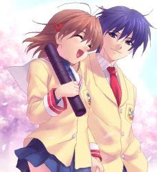 Okazaki Tomoya Clannad Animated Animated Gif Girl Boys Cheating Relationship Multiple