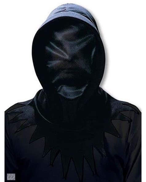 Invisible Black Phantom Mask Halloween Hood Mask Horror