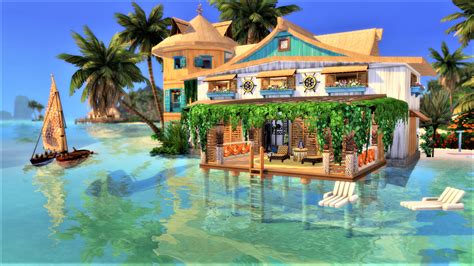 The Sims 4 Creations By Agathea — With A View Of Sulani With A View Of