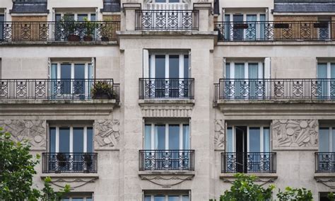 France French Art Deco Architecture Of The 17th Arrondissement In Paris