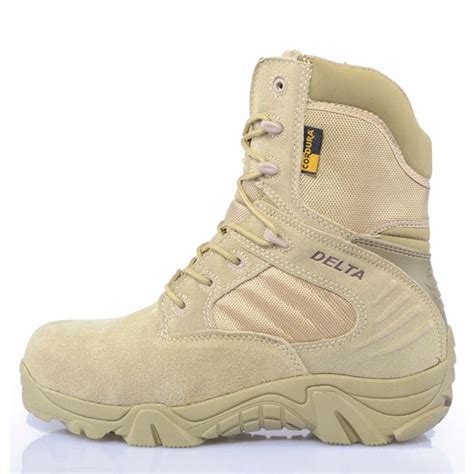 Army Male Commando Combat Desert Winter Outdoor Hiking Boots Landing