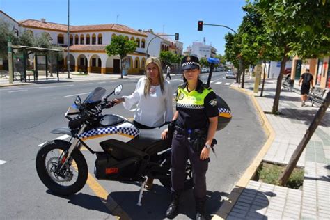 La Policía Local De Bormujos Incorpora A Su Flota Una Motocicleta Eléctrica