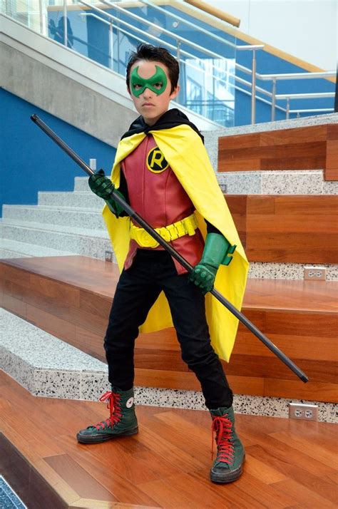 Damian Wayne Cosplay Damian Wayne Costume Robin Cosplay Batman