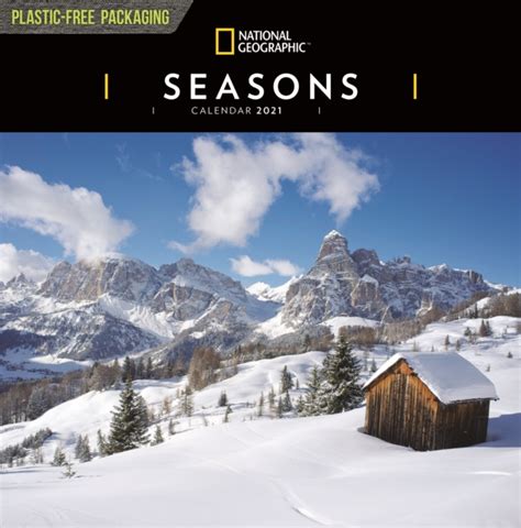 Seasons National Geographic Square Wall Calendar 2021 As Book From Tales