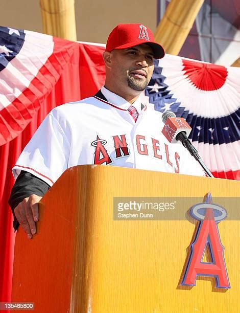 Los Angeles Angels Of Anaheim Introduce Albert Pujols And C J Wilson