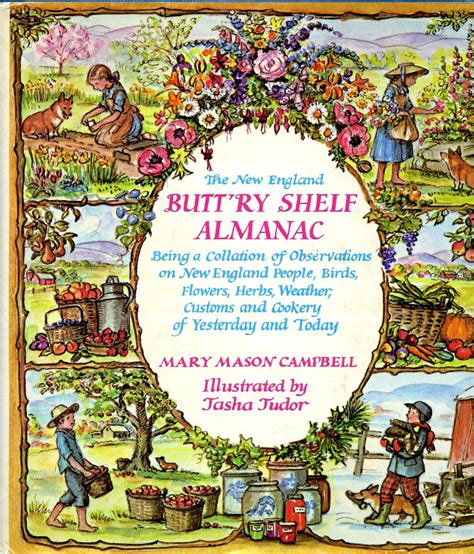 The New England Buttry Shelf Almanac Mary Mason Campbell 1st