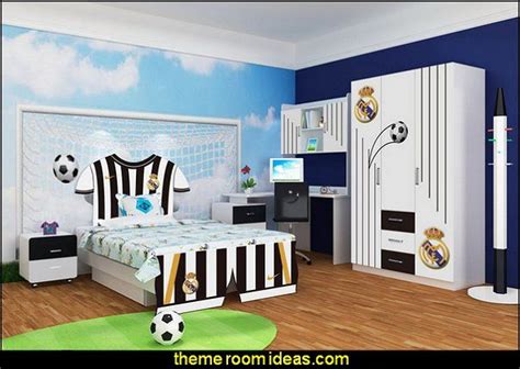 Kids room soccer illustrations & vectors. soccer bedroom furniture | Soccer room, Soccer bedroom ...