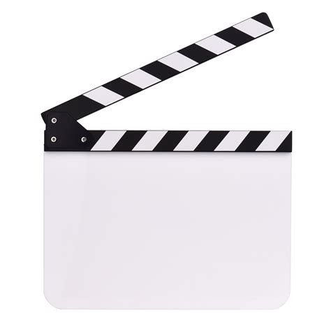 Docooler 30 24cm 12 9in Acrylic Film Clapboard Movie Directors