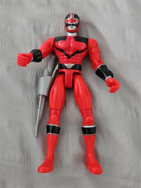 Bandai Power Rangers Time Force Red Ranger Action Figure Vintage 2000