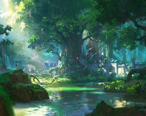 Anime Forest Scenery For Your Mobile And Tablet Explore Anime Forest Background Forest