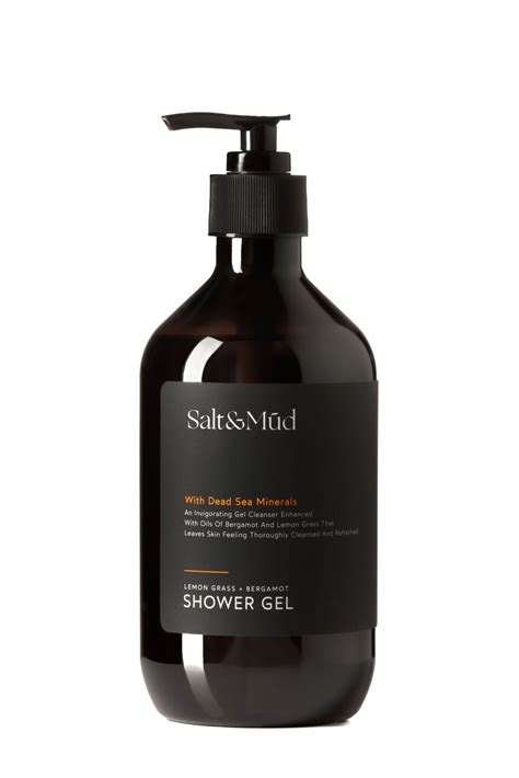Shower Gel With Dead Sea Minerals 500ml Salt And Mud