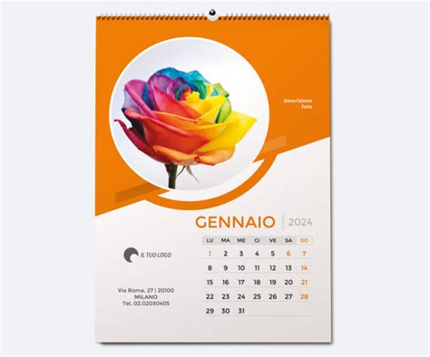 Stampa Calendari Da Muro A3 Personalizzati CalendarioClick