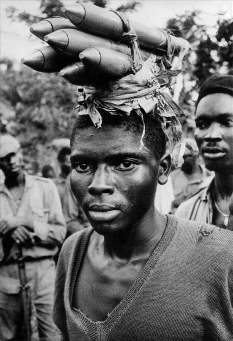 An Ibo Soldier In Biafra During The Nigerian Civil War April 1968