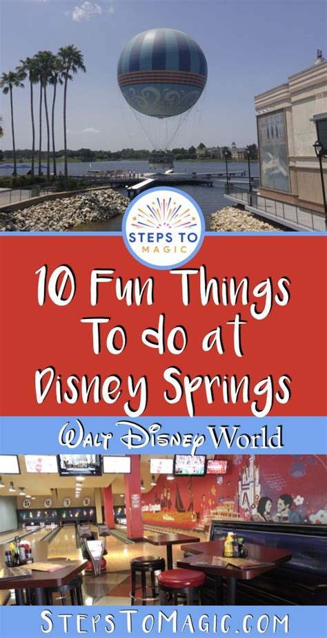 10 Fun Things To Do At Disney Springs Disney Springs Fun Things To
