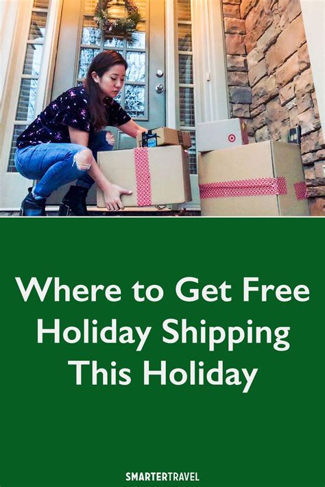 Free Holiday Shipping Is Available From These Sites Smartertravel