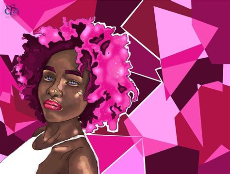 Pin By Shonny On Pink Art Pink Art Black Women Art Female Art