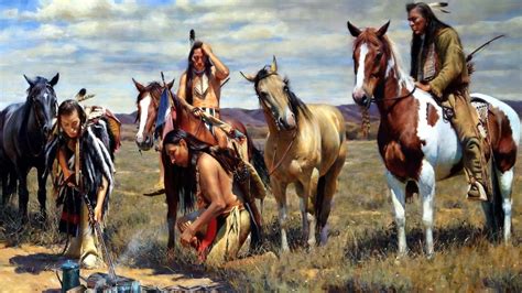 Mistrust Images Amérindiens Chevaux Native Americaine Amerindien