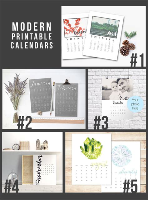 15 Printable 2016 Calendars Craftivity Designs