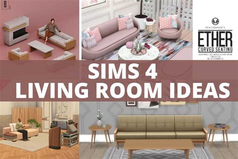 Salon Sims 4 Living Room Sims 4 Sims 4 Living Room Sims 4 Cc Hot Sex Picture
