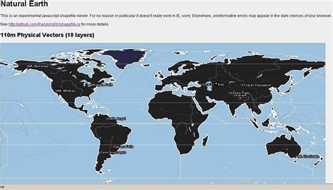 Maps Of World Esri Shapefile Html5 Viewer