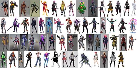 Fortnite Fan Survey Reveals Dozens Of Potential Skins