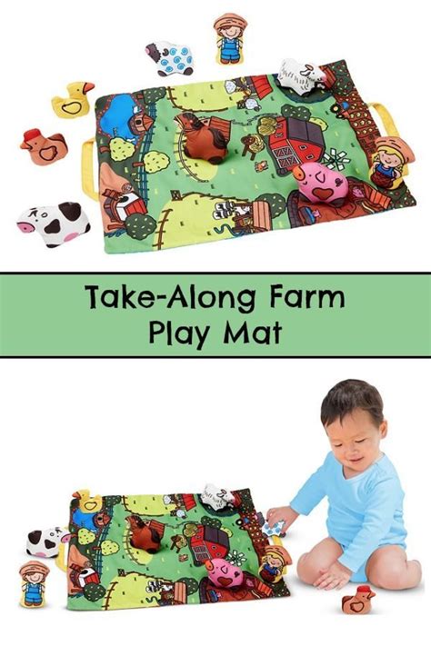 Melissa And Doug Mandd Take Along Farmyard Play Mat By Ks Kids