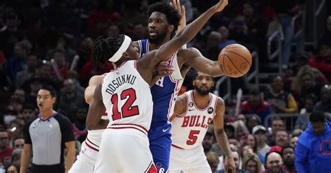 Eastern Conference Recaps March 22 Joel Embiid Exits Philadelphia 76ers Blowout Of Chicago