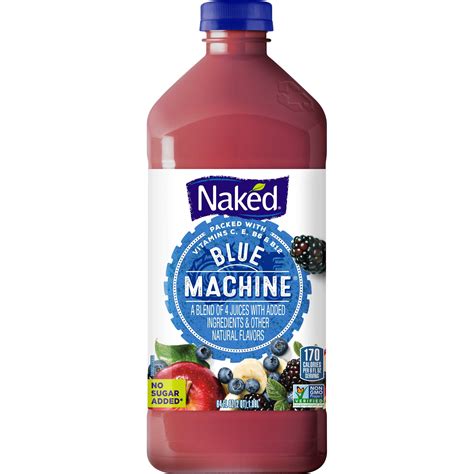 Naked Juice Boosted Smoothie Blue Machine Oz Bottle Walmart Com Walmart Com