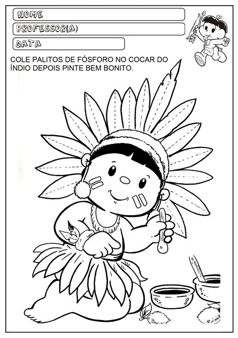 Atividade Povos Indigenas Educacao Infantil