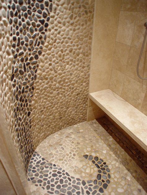 36 Best Waterfall Shower Images Waterfall Shower Pebble Floor