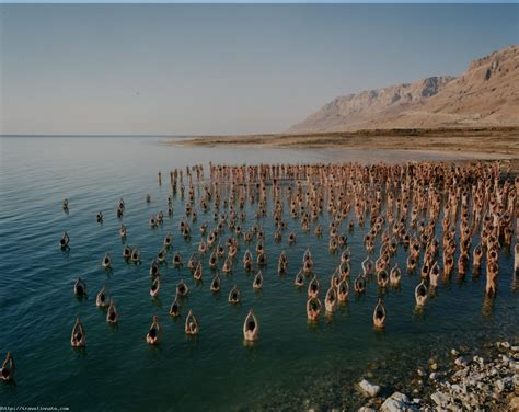 Dead Sea A Salt Lake On Border Of Jordan And Israel Travel Innate