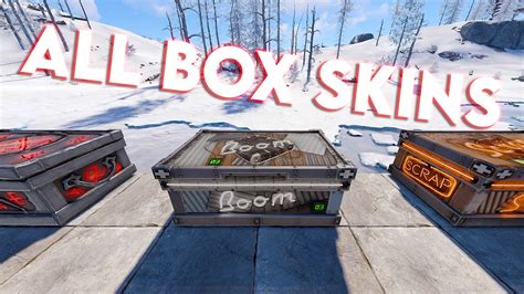 All Large Box Skins Rust Youtube