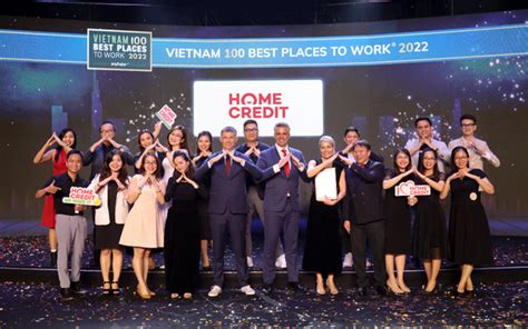 Home Credit Việt Nam Lọt Top 100 Nơi Làm Việc Tốt Nhất Việt Nam® 2022