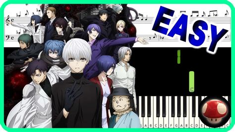 Tokyo Ghoulre Season 2 Op Katharsis Easy Piano Tutorial 東京喰種